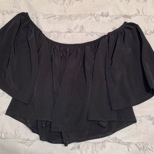 Amazon Fashion Off Shoulder Crop Top